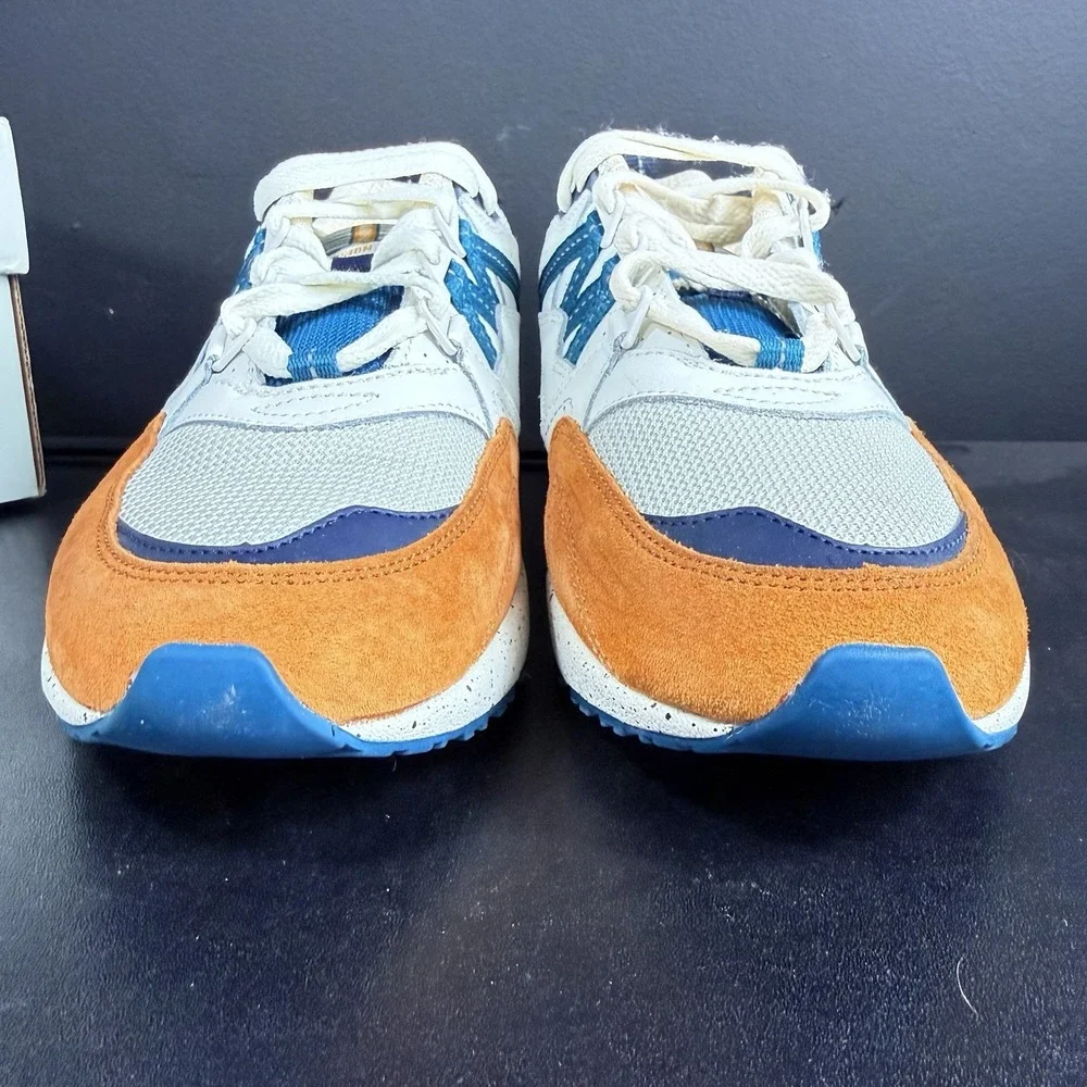 Karhu Fusion 2.0 Men's Size 8 Shoes Nugget‎ Lagoon Brown Green Unisex Sneakers - Picture 3 of 16